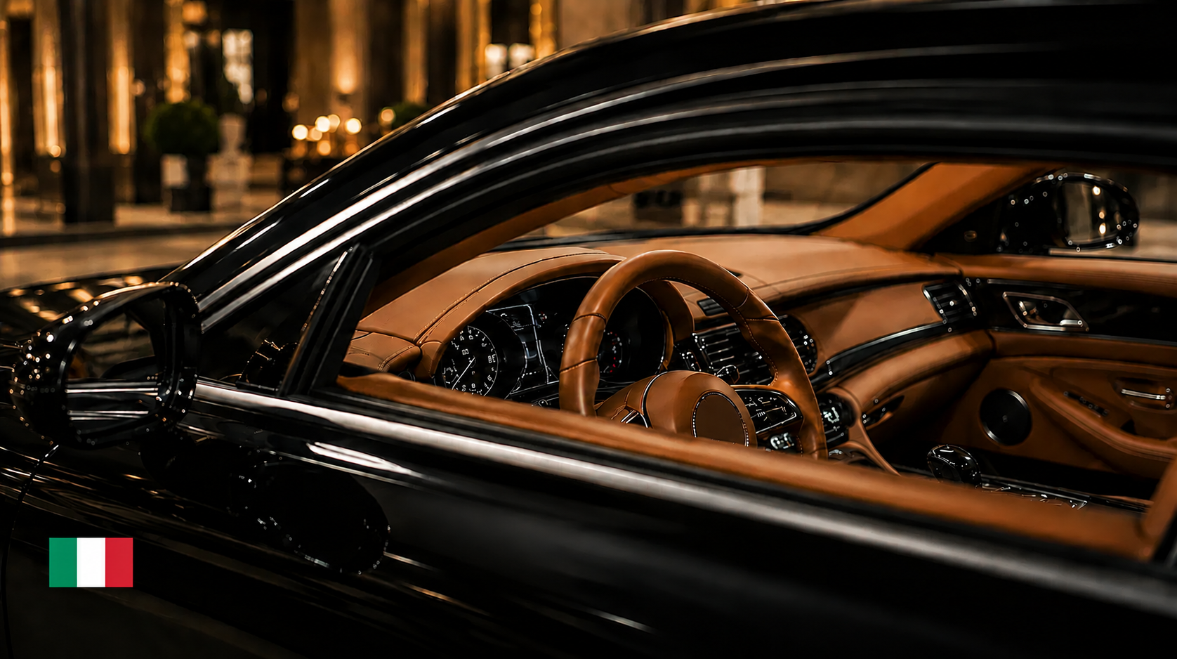 Italian luxury car interior — Ralez Connect Mobility & Performance